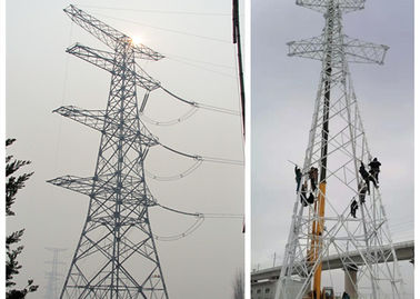 ASTM A572 강철 구조물 탑, 10 - 750KV 고전압 태양 에너지 발전소